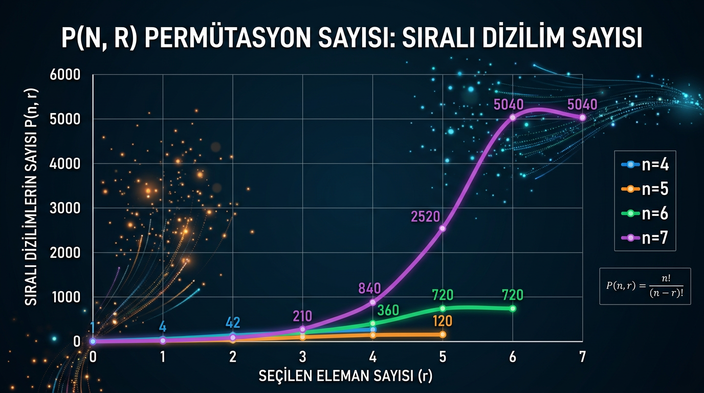 Permütasyon P(n,r) grafik Türkçe